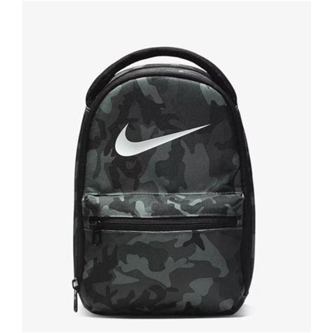 Nike Grey Camo Lunch Bag .